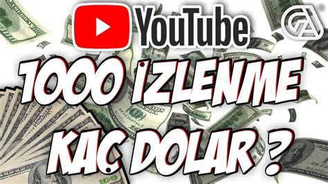 youtube 100000 izlenme kaç para